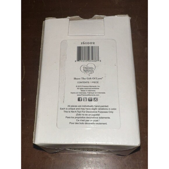 Precious Moments Wishing You A Beautiful Christmas 161002 Ornament 2015 - Picture 6 of 6